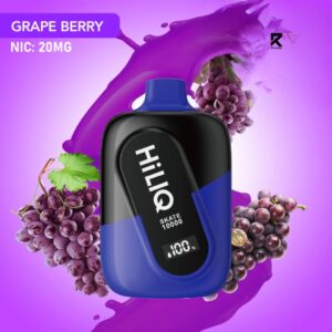 HiLiQ Skate 10000 Puff Disposable Vape-Grape Berry