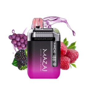 Mazaj Infinity X 9000 Puffs Disposable Vape-Grape Raspberry