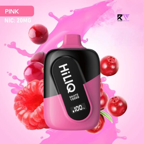 HiLiQ Skate 10000 Puff Disposable Vape-Pink Berry