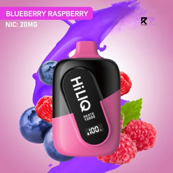 HiLiQ Skate 10000 Puff Disposable Vape-Blueberry Raspberry