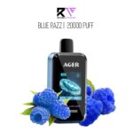 Ager SQ 20000 Puff Disposable Vape Blue Razz