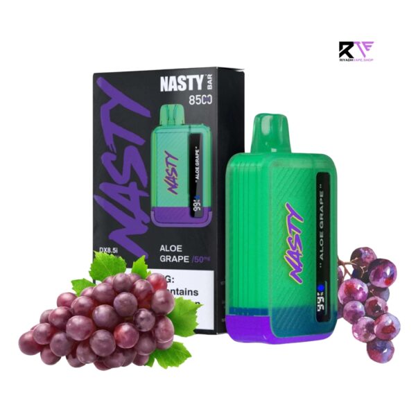 Nasty Bar 8500 Puff Aloe Grape