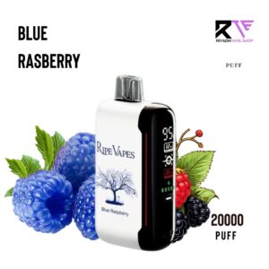 Ripe Vape 20,000 Puff Disposable Vape-Blue Raspberry