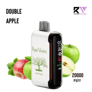 Ripe Vape 20,000 Puff Disposable Vape-Double Apple