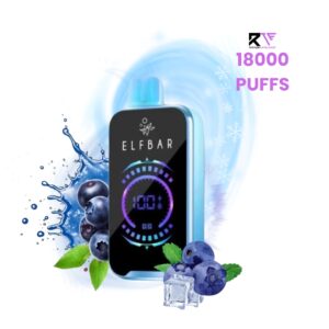 ElfBar FS18000 Puffs Disposable Vape Blueberry ice