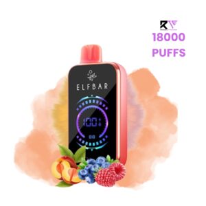 ElfBar FS 18000 Puffs Disposable Vape Peach Berry