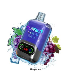 Mazaj Turbo 15000 Puff Disposable Vape-Grape ice