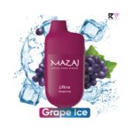 Mazaj ultra 7000 Puff Disposable Vape-Grape ice