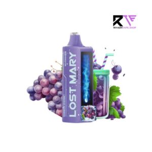 Lost Mary 20000 Puff Disposable Vape Pro-Grape Ice