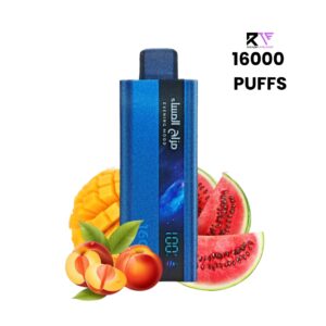 Mazaj Al Masa 16000 Puff Disposable Vape-Mango Peach Watermelon