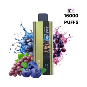 Mazaj Al Masa 16000 Puff Disposable Vape-Grape Blueberry