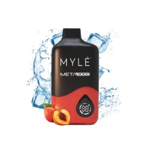 Myle Meta 9000 Puff Disposable Vape-Peach ice