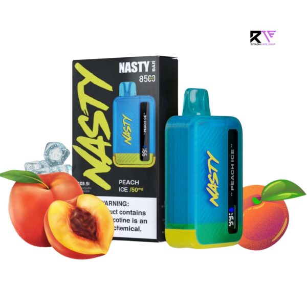 Nasty Bar 8500 Puff Peach Ice